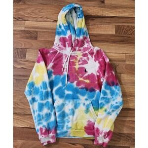 Polo Ralph Lauren Tie Dye Hoodie Sweatshirt French Terry Sz Medium